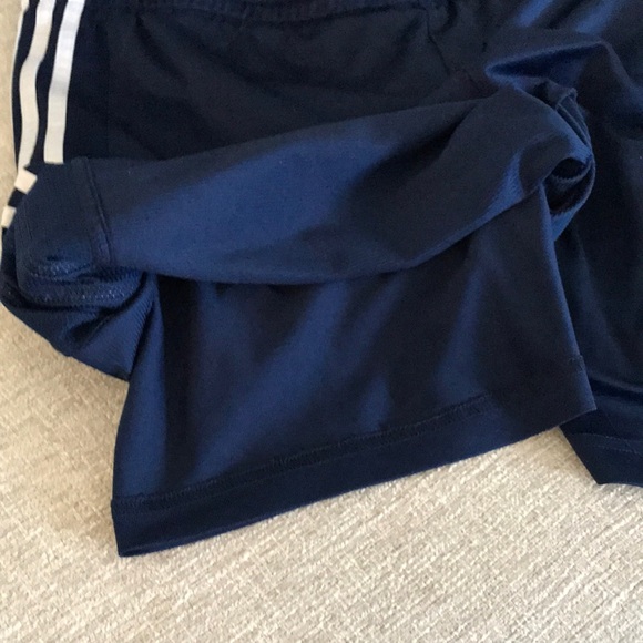 Adidas Navy Blue Athletic Shorts - Picture 9 of 14